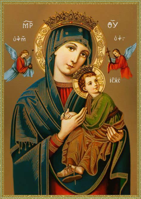 Our Lady Of Perpetual Help Original Painting at PaintingValley.com | Explore collection of Our ...