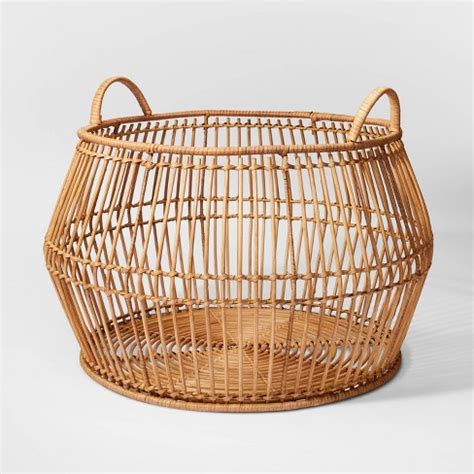 Round Decorative Baskets Natural - Threshold™ : Target