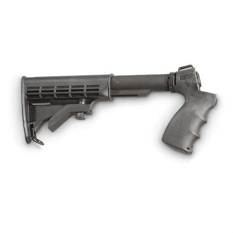 Mossberg 500 Shotgun Stock With Pistol Grip Black 584545 Tactical 38610 ...