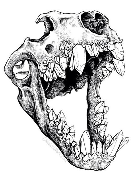 04 Living Object Drawing | Exploring Visual Art | Animal skull tattoos, Skull art, Drawings