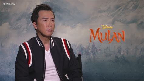 Donnie Yen talks about live-action remake of 'Mulan' | abc10.com