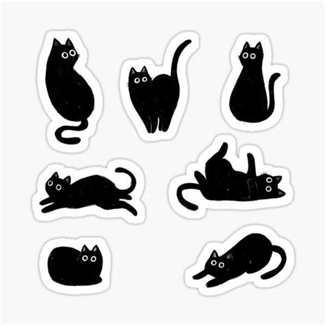 Witchy Stickers for Sale | Black cat sticker, Black stickers, Cat stickers