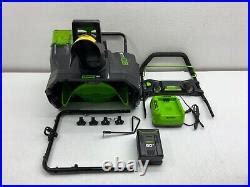 GreenWorks 2600402 500W Snow Blower for Tractor Green | Snow Blowers