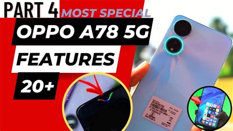 Oppo A78 5g - Top 20+ Special Features Part 4 | Tips And Tricks | Hindi-हिंदी - YouTube