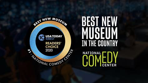 National Comedy Center Named Best New Museum in the Country by USA ...