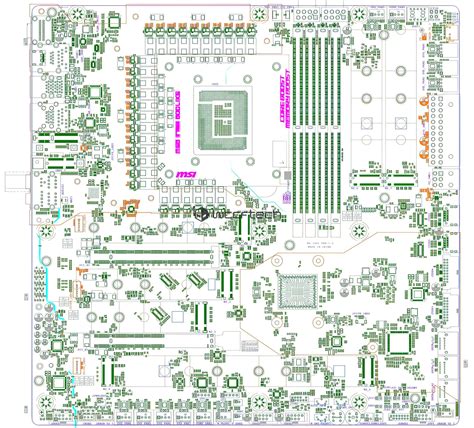 MSI MEG Z790 GODLIKE PCB Leaked: Monster Motherboard With 29 Phase VRM ...