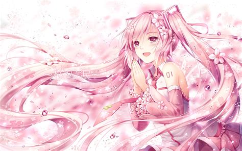 Sakura Miku Wallpaper - WallpaperSafari