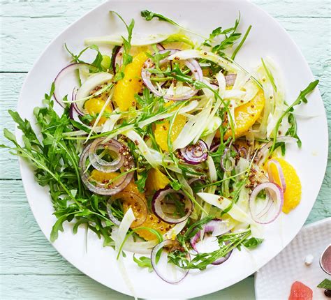 Orange fennel rocket salad – Artofit