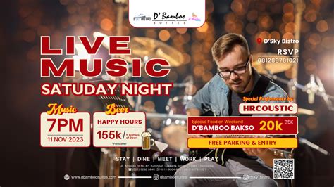 Saturday Night Live Music - D' Bamboo Suites