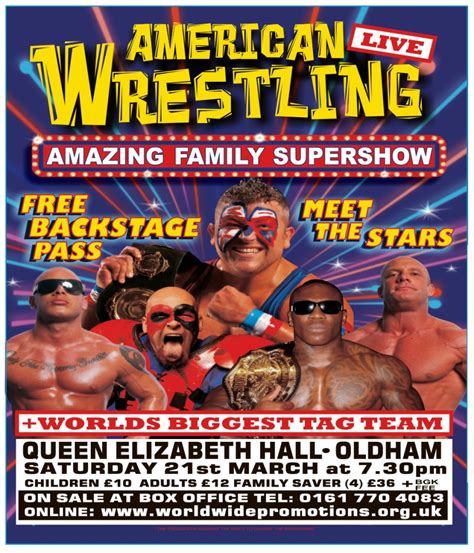 Live American Wrestling Show comes to Oldham – and you could win ...