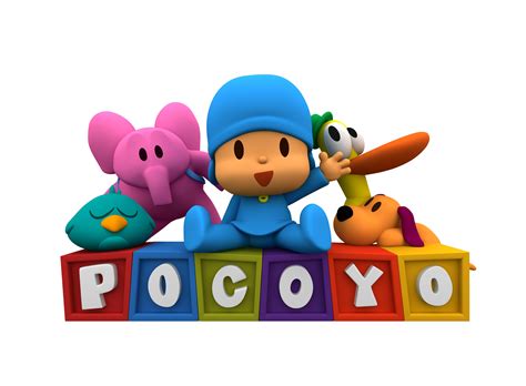 Pocoyo and Friends Coloring Ipad App - No Time Mommy