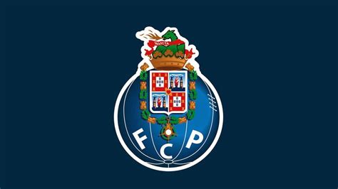 logo, F.C. Porto, simple background, blue background, HD Wallpaper ...