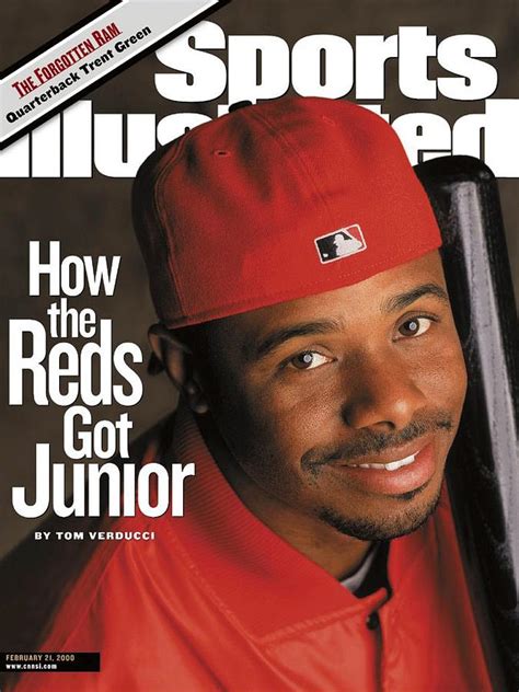 Cincinnati Reds Ken Griffey Jr Sports Illustrated Cover by Sports ...