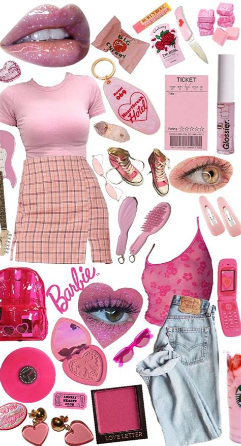 Barbiecore Outfit, Movies Outfit, Bimbo Outfit Ideas, 2000 Outfit Ideas, Y2k Pink Outfit, Y2k ...