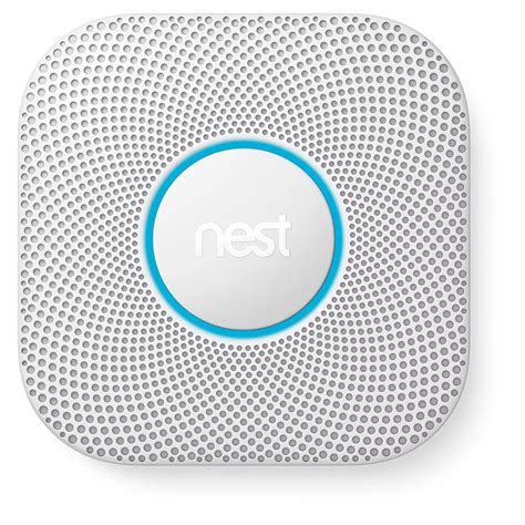 Google Nest Protect (2nd Generation) - Battery in White | The Home ...