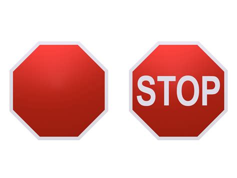 Free Stop Sign Template, Download Free Stop Sign Template png images ...