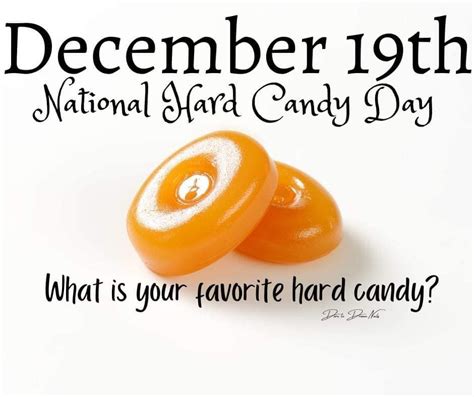 Enjoy A Hard Candy Christmas on Dec. 19