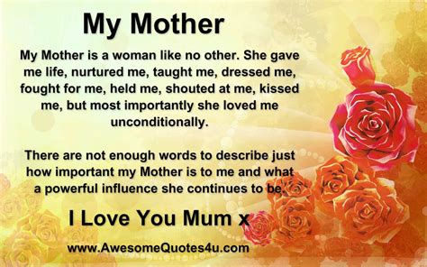 Awesome Mom Quotes. QuotesGram