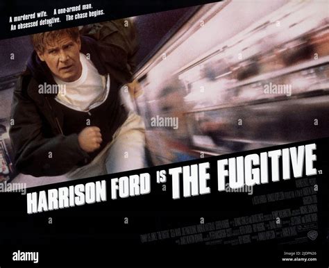 HARRISON FORD POSTER, THE FUGITIVE, 1993 Stock Photo - Alamy