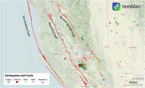 The San Andreas' Sister Faults In Northern California | Temblor ...