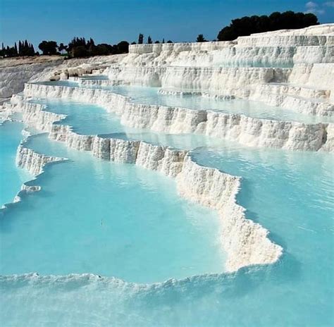 Pamukkale Hot Springs, Denizli Provence, Turkey | Paesaggi, Luoghi ...