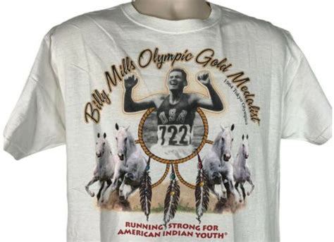 Vintage Olympics 1964 Tokyo Billy Mills Gold American… - Gem