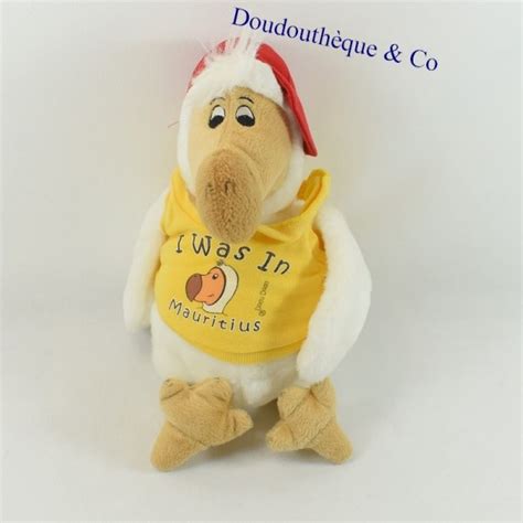 Peluche oiseau dodo WALLY PLUSH TOYS Mauritius Ile Maurice dodo jau...