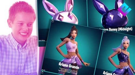 Fake Fortnite Ariana Grande Skins Revealed by Leakers