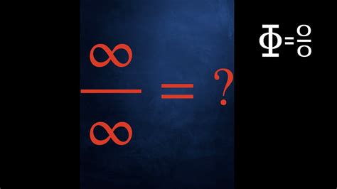 Shorts: What is Infinity Divided by Infinity? - YouTube