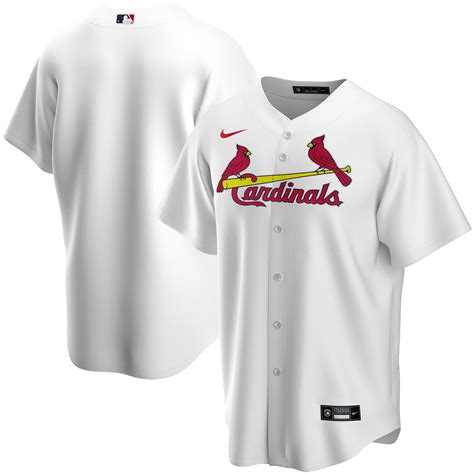 St. Louis Cardinals Nike Home Replica Team Jersey - White - Walmart.com - Walmart.com