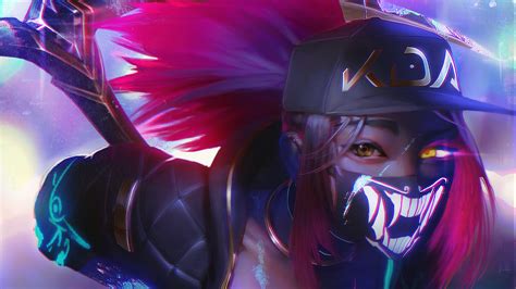 1920x1080 Akali League Of Legends Fan Art Laptop Full HD 1080P HD 4k Wallpapers, Images ...