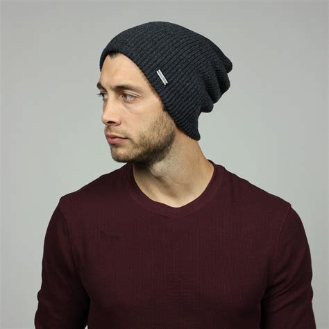 Mens Slouchy Beanie - The Forte | Mens slouchy beanie, Slouchy beanie, Beanie