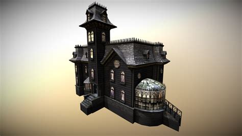 Addams Family House - 3D model by mauknox09 (@asderel07) [592c49f ...