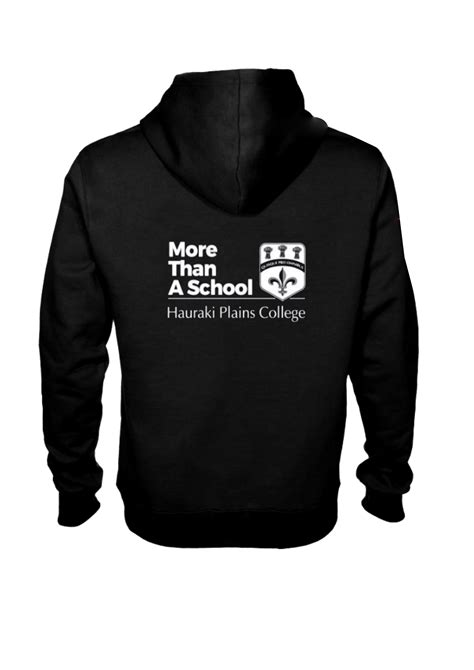 Hauraki Plains College Sports Hoodie Black | Hauraki Plains College