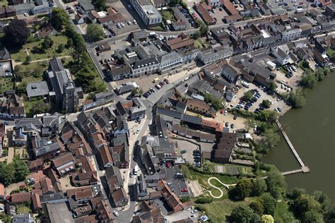 Aerial of Diss in Norfolk UK - a photo on Flickriver