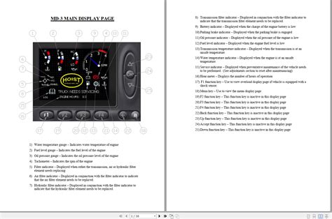 Hoist Material Handling Lift Truck Service Part Manual PDF