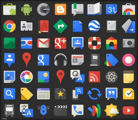 The Google Icons - Free Vector Site | Download Free Vector Art, Graphics