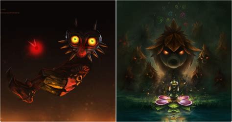 The Legend Of Zelda: 10 Awesome Pieces Of Majora's Mask Fan Art We Love