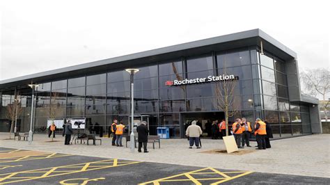 Rochester railway station project by Network Rail to improve train ...