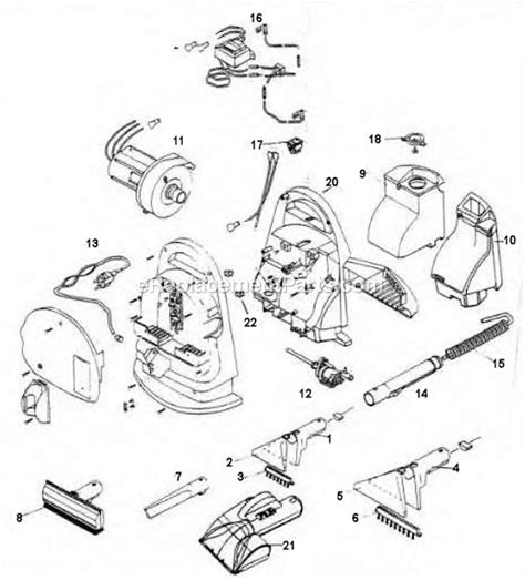 Bissell 1720-6 Little Green Machine OEM Replacement Parts From ...