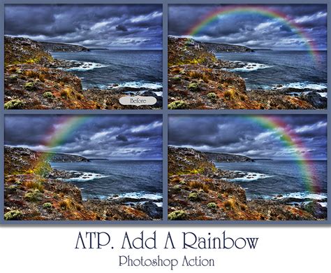 ATP. Add A Rainbow Photoshop Action by AllThingsPrecious on DeviantArt