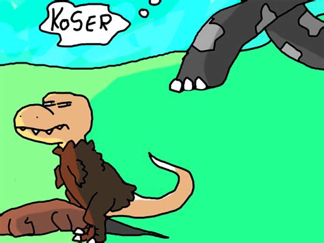 Dinosaur simulator T-rex in an nutshell by JojoxRage on DeviantArt