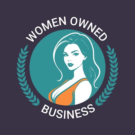 Premium Vector | Women Owned business vector logo