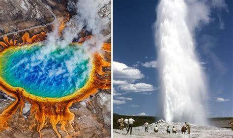 Yellowstone volcano: Scientists baffled by activity at Old Faithful – 'Due an eruption ...