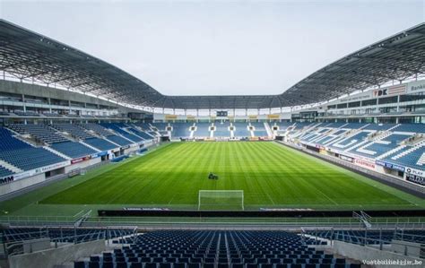 Belgium's first division stadiums : soccer