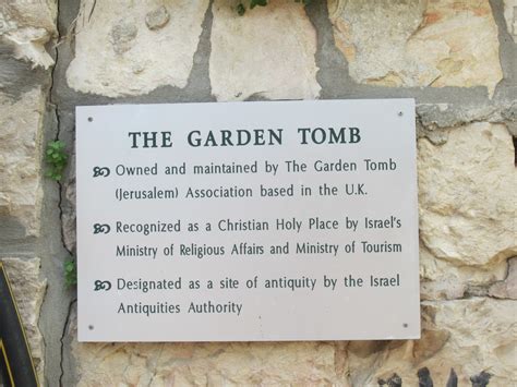 Souvenir Chronicles: JERUSALEM: THE GARDEN TOMB AND GOLGOTHA (VERSION #2)