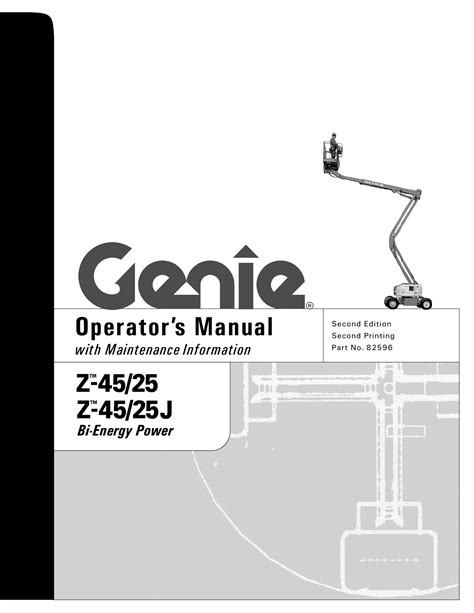 Genie Operator`s Manual | Manualzz