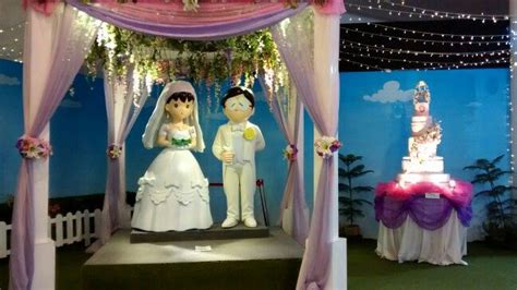 The marriage of Nobita & Shizuka in Jakarta, Indonesia Doraemon, Jakarta, I Am Awesome, Marriage ...