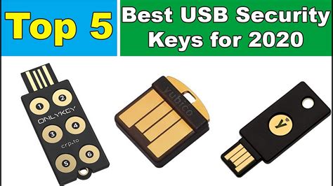 The 5 Best USB Security Keys for 2020 - YouTube