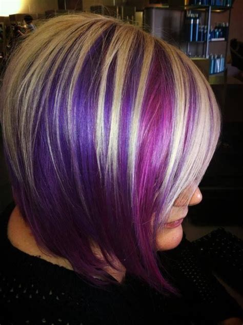 17 best lavender highlights images on Pinterest | Colourful hair, Hair ...